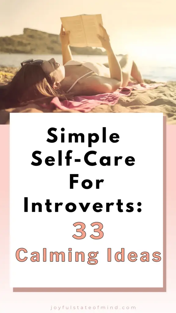 self care for introverts