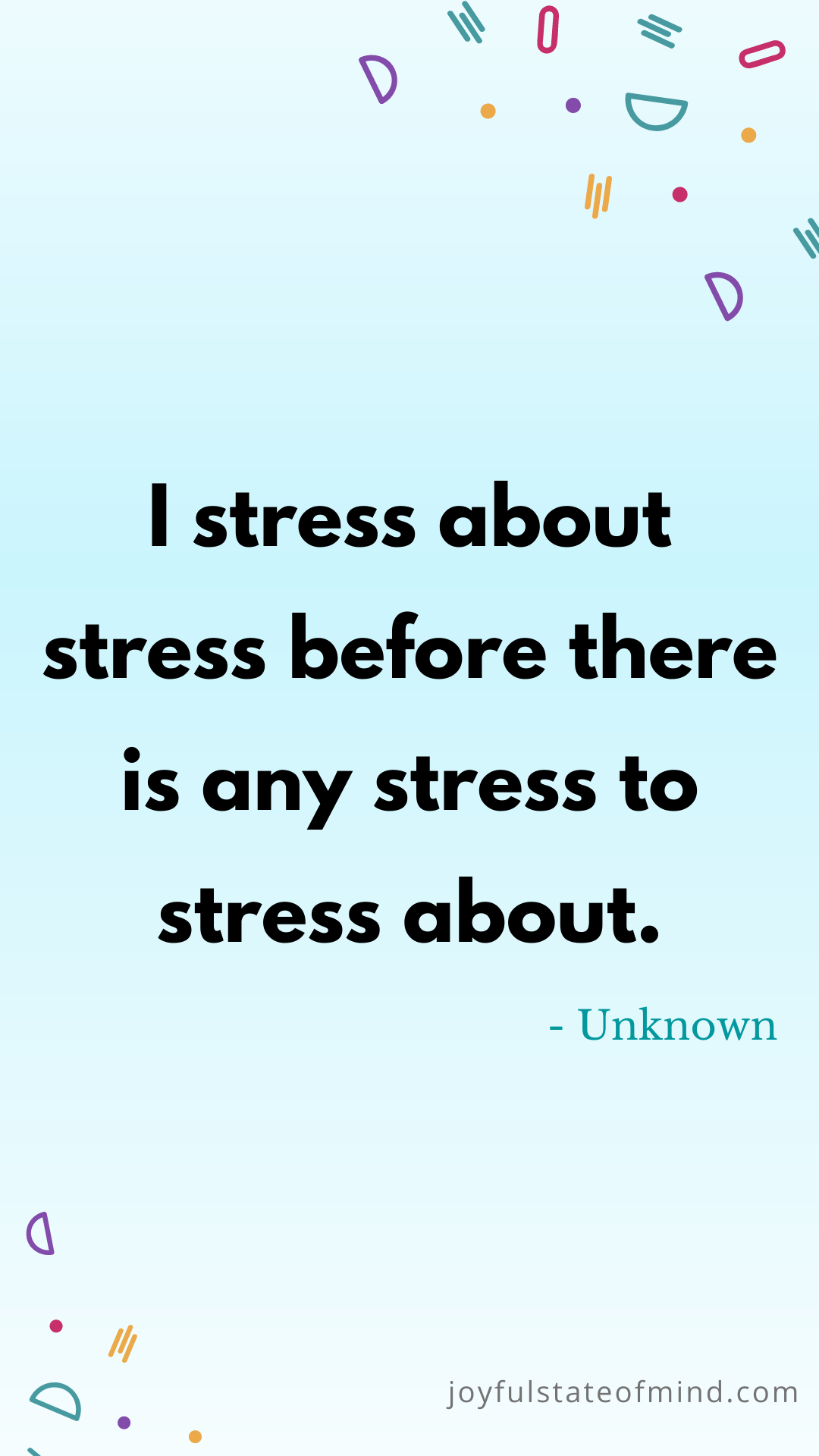 funny stress-relief quotes