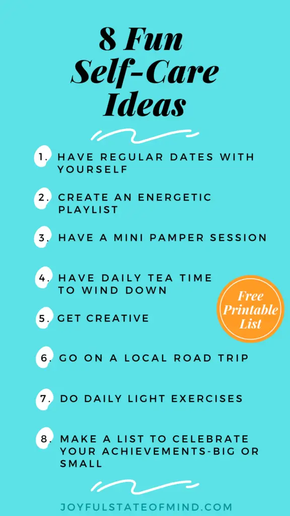 fun self-care ideas