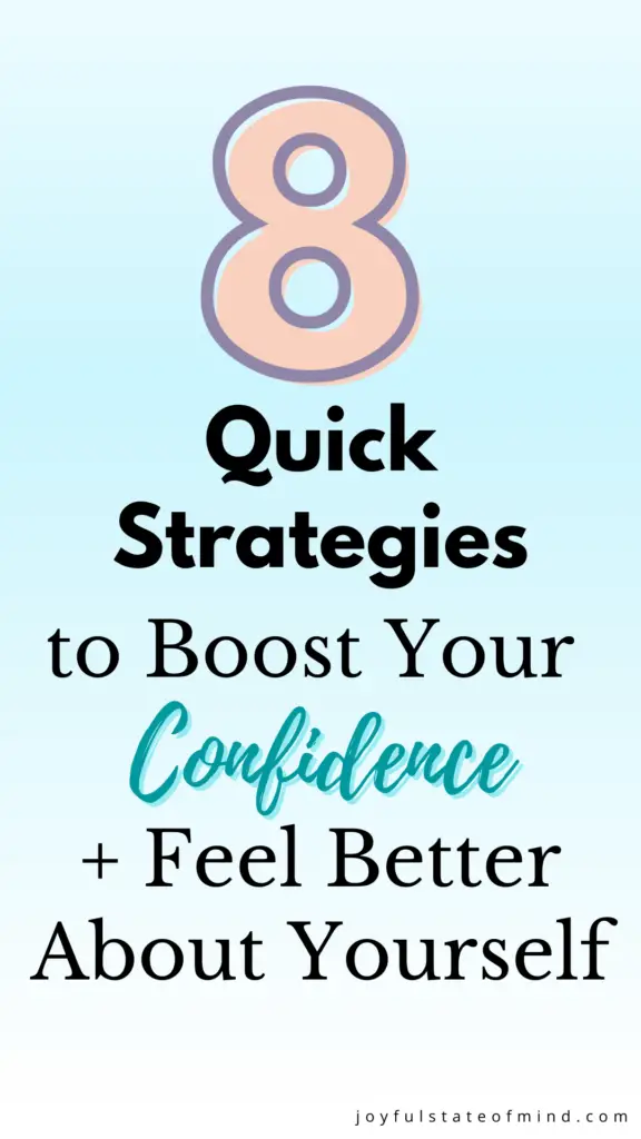how to boost your confidence 