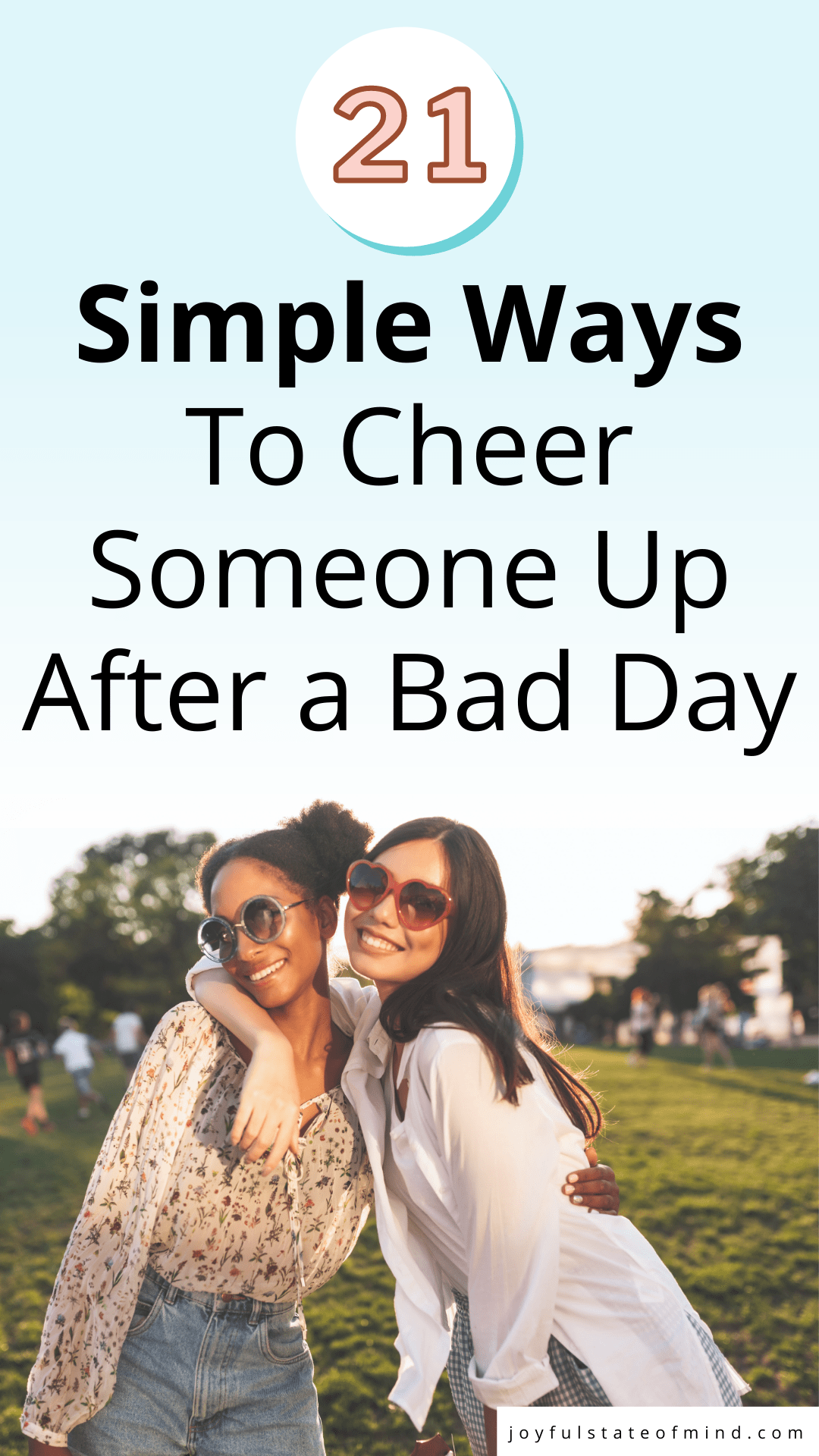 how to cheer someone up