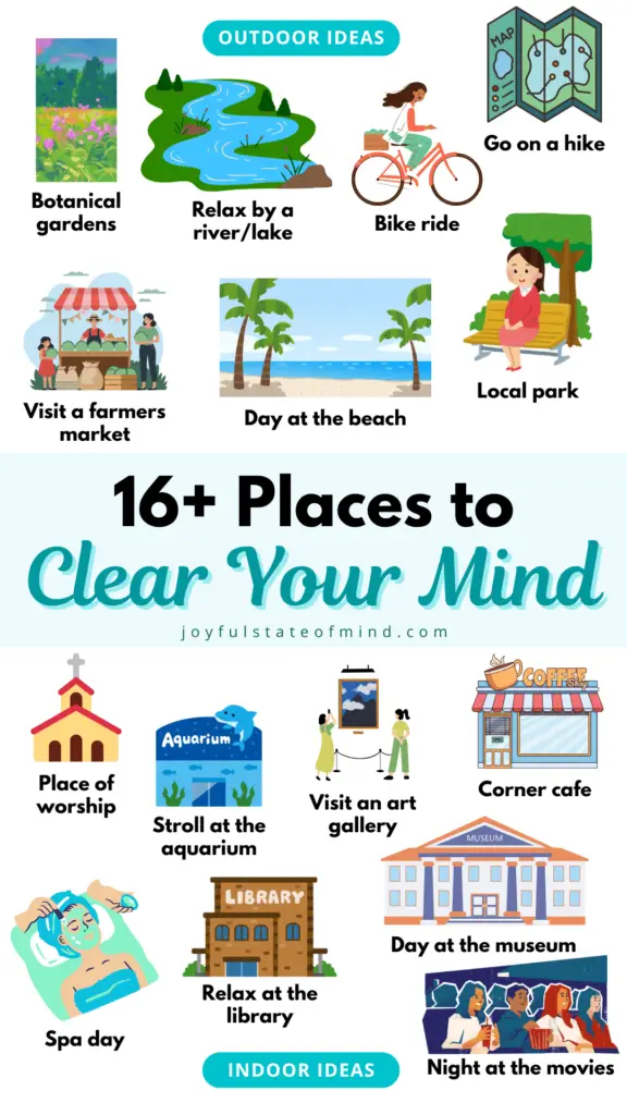 best places to go alone to clear your head