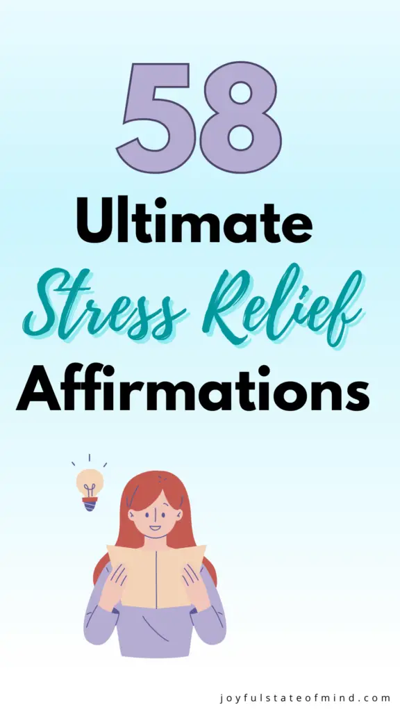 stress relief affirmations