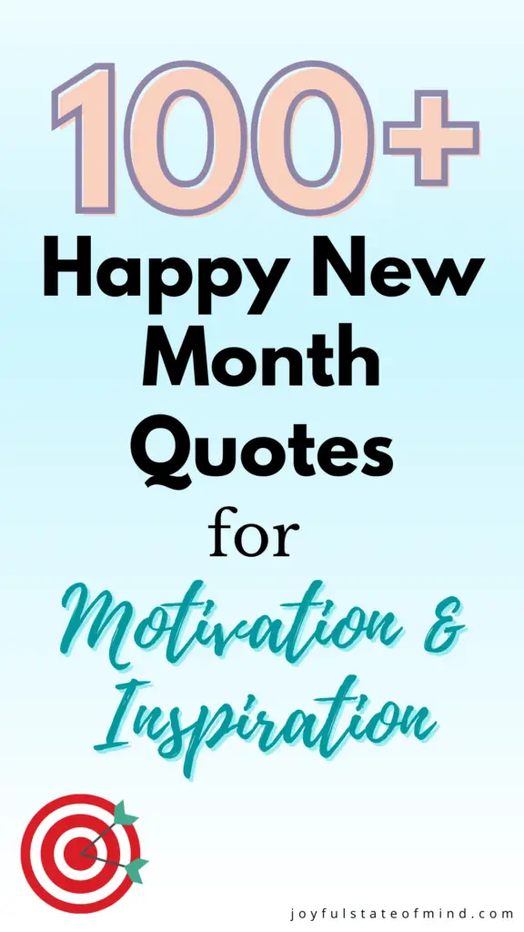 happy new month quotes