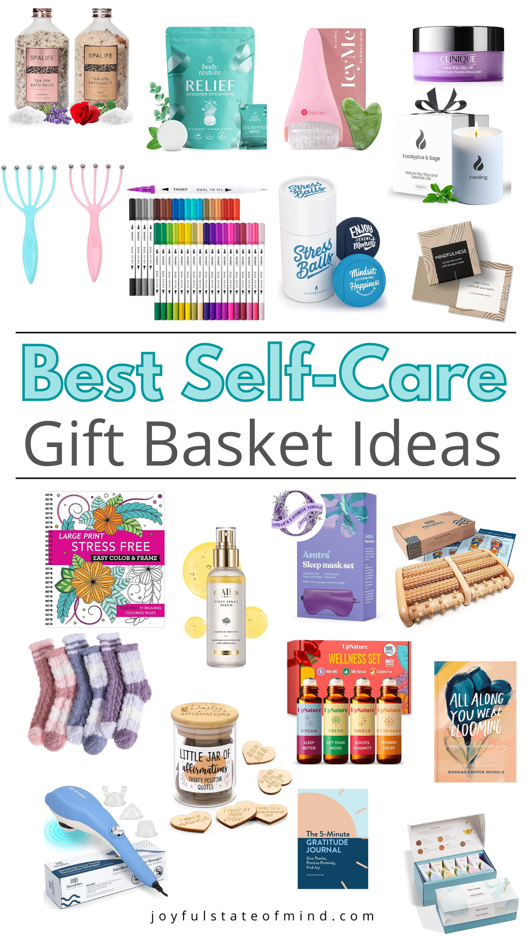 40+ Essential Self Care Gift Basket Ideas - Joyful State Of Mind